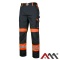 SPODNIE ROBOCZE DO PASA CLASSIC-VIS ORANGE KAT. I ART.MAS