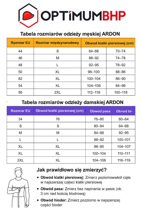 PASEK Z KLAMRĄ H9307 ARDON®4TECH - 115 cm