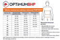 BLUZA OSTRZEGAWCZA ROZPINANA Z KAPTUREM B315 PORTWEST DWUKOLOROWA IDEALNA DLA SŁUŻB PORZĄDKOWYCH I DROGOWCÓW