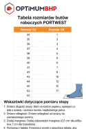 PÓŁBUTY ROBOCZE SKÓRZANE S1P HRO STEELITE LUSUM FW34 PORTWEST - BUTY ROBOCZE ZE STALOWYM PODNOSKIEM