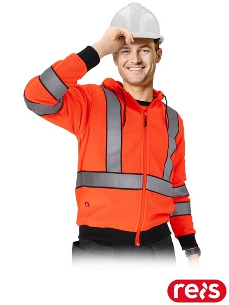 bluza robocza ostrzegawcza Reis Lumino P pomarańczaowa