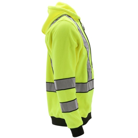 bluza robocza ostrzegawcza Reis Lumino P żółta bok