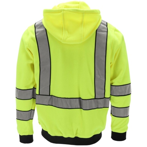 bluza robocza ostrzegawcza Reis Lumino P żółta tył