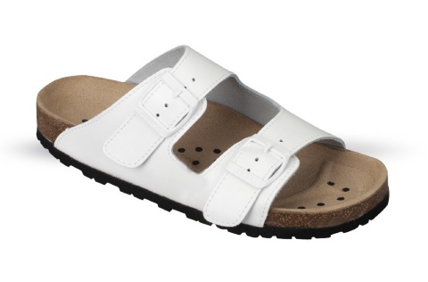 Klapki robocze Abatomico 4155 antystatyczne 21  białe