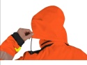 KURTKA OCIEPLANA ODBLASKOWA BENSON CXS CANIS DLA DROGOWCÓW Z KAPTUREM pomarańczowa kaptur