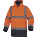Delta Plus Runway 3w1 kurtka robocza ocieplana odblaskowa przeciwdeszczowa- odzież ochronna pomarańczowa