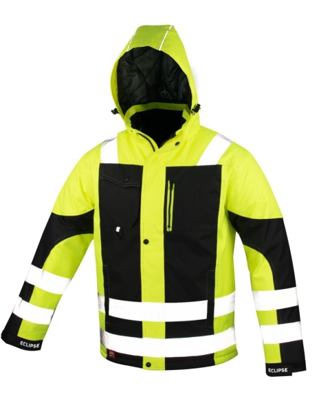 kurtka robocza ocieplana Eclipse Oxford Art.Master ostrzegawcza