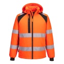 kurtka robocza softshell ocieplana ostrzegawcza WX2 (2L) CD809 Portwest pomarańczowo-czarna