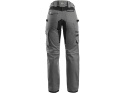 CXS Canis Stretch spodnie robocze do pasa damskie szaro-czarne