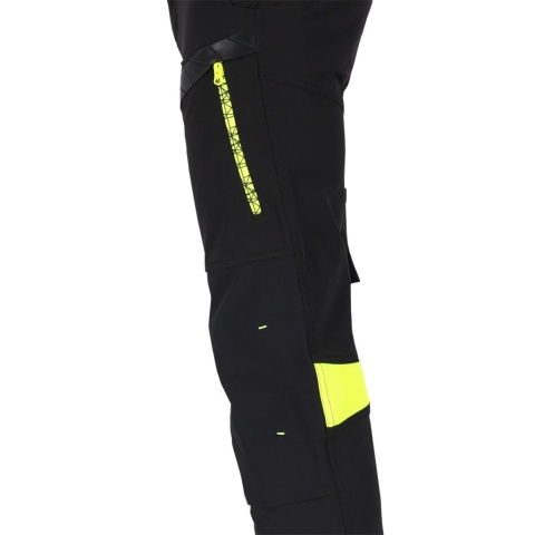 Spodnie robocze L.HollSpodnie robocze do pasa L.Hollman tył bokman