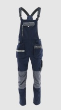 SPODNIE ROBOCZE OGRODNICZKI MONTERSKIE MONTER SARA WORKWEAR granatowe