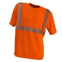 T-SHIRT ODBLASKOWY DO PRACY 960 URGENT POMARAŃCZOWY