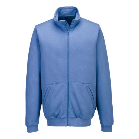 BLUZA ROBOCZA ANTYSTATYCZNA ESD AS25 HAMILTON PORTWEST NIEBIESKA