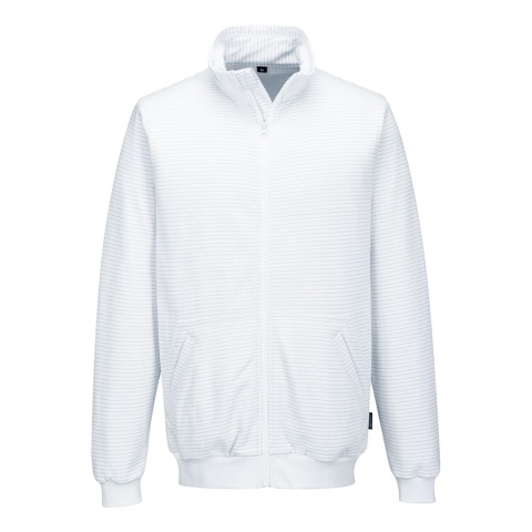 BLUZA ROBOCZA ANTYSTATYCZNA ESD AS25 HAMILTON PORTWEST BIAŁA