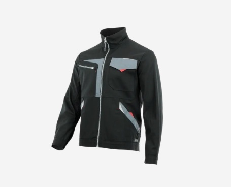 bluza robocza Dragon Sara Workwear Czarny + Ciemnoszary