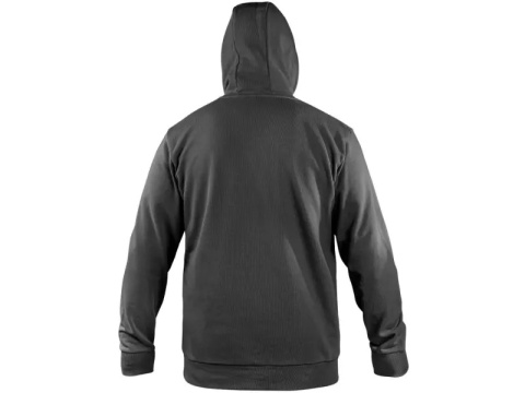 Cxs Canis Alton bluza robocza męska z kapturem czarna