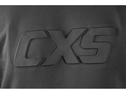 Cxs Canis Alton bluza robocza męska z kapturem czarna logo