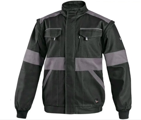 bluza robocza czarno-szara CXS Canis EDA
