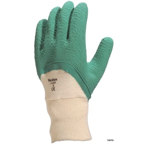 DELTA PLUS LA500 RĘKAWICE ROBOCZE POWLEKANE SZORSTKOWANYM LATEKSEM
