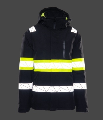 Kurtka robocza ocieplana odblaskowa seven kings eco rival z pasami odblaskowymi