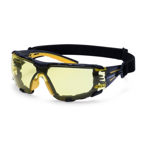 okulary robocze ochronne Tech Look Pro KN PS28 Portwest bursztynowe