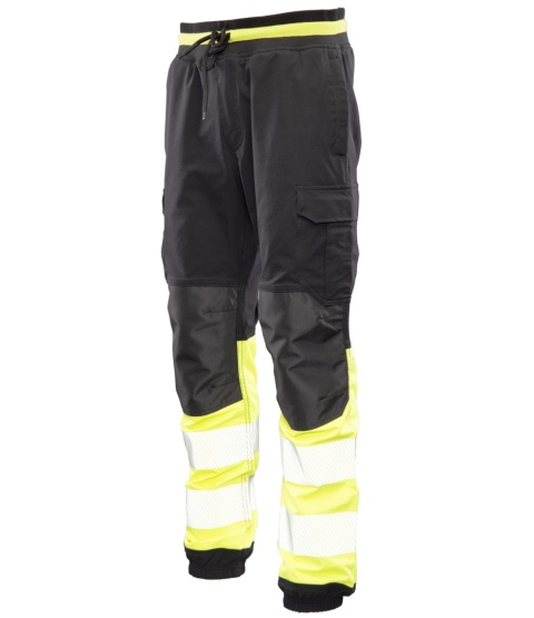 Polstar spodnie bhp do pasa jogger z taśmami odblaskowymi SKF03Y Seven Kings Flash