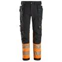 Spodnie robocze do pasa odblaskowe Stretch 6231 Snickers workwear