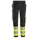 Spodnie robocze do pasa odblaskowe Stretch 6231 Snickers workwear przód
