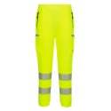 spodnie robocze do pasa ostrzegawcze dresowe Combat Joggers KX348 Portwest żółte