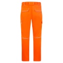 Portwest BZ443 spodnie robocze do pasa trudnopalne Bizweld Work pomarańczowe