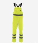 spodnie robocze ogrodniczki odblaskowe Drogowiec Standard Sara Workwear żółte
