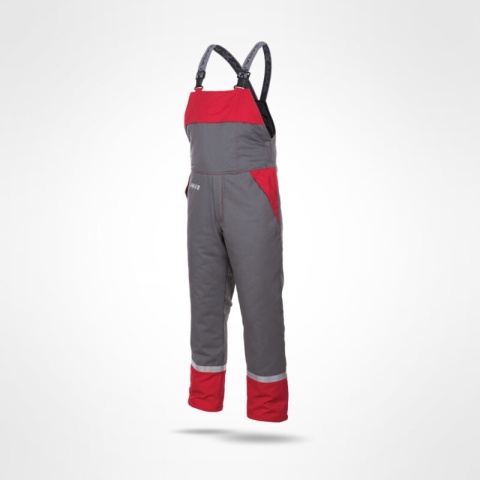 spodnie robocze ogrodniczki ciepłochronne Grom 3w1 Winter Sara Workwear trudnopalne