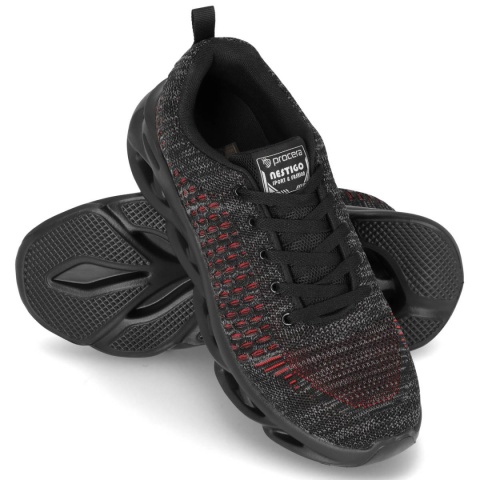Buty rekreacyjne Nestigo bez podnoska Procera Black Red