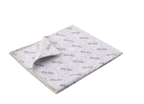 Czyścik szary Sunbeam XXL 80x80cm z nanosrebrem