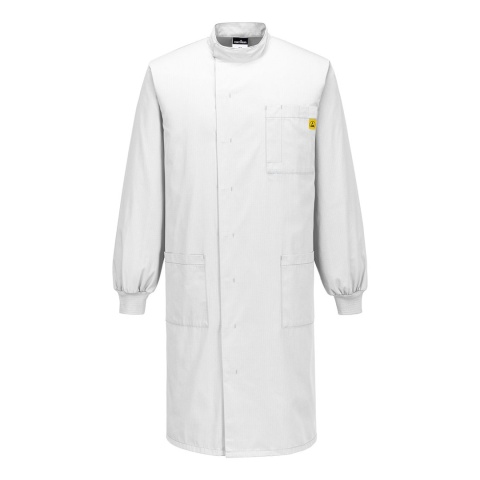 fartuch roboczy ESD AS15 Portwest biały