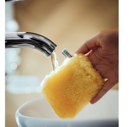 Face Cleaner Raypath - rękawica peelingująca żółta Raypath do twarzy