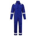kombinezon roboczy trudnopalny chemoodporny FR513 Portwest niebieski