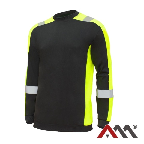 KOSZULKA ROBOCZA Z DŁUGIM RĘKAWEM CALSSWORK LONG ART.MAS Z PASAMI ODBLASKOWYMI