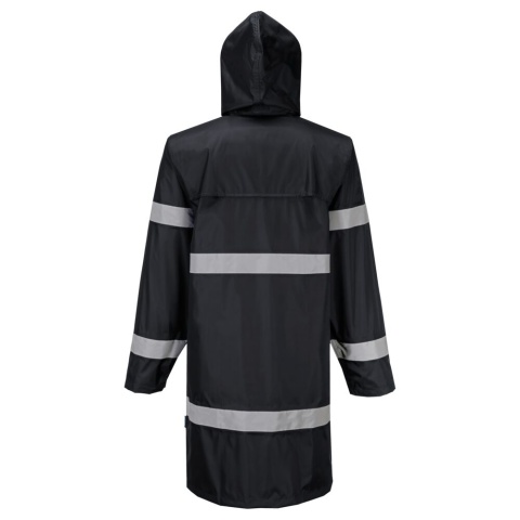 Portwest F437 kurtka robocza przeciwdeszczowa Iona 100 cm czarna