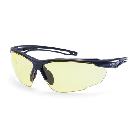 okulary ochronne Anthracite PS36 Portwest bursztynowe