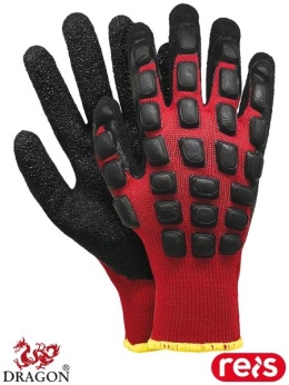 Reis Drasclae rękawice robocze mechanics wzmacniane powlekane