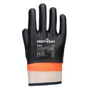 Portwest A402 rękawice robocze podwójnie powlekane PCV Grip PVC Sandy Double Dipped