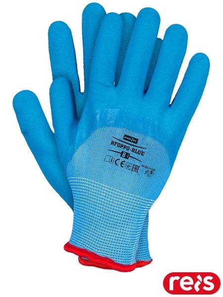 Rękawice robocze RFOPPO-BLUE Reis