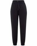 spodnie robocze dresowe do pasa sw pants cuff french terry 240 bk czarne