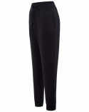 spodnie robocze dresowe do pasa sw pants cuff french terry 240 bk czarne