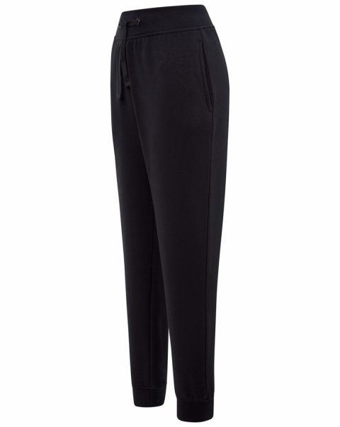 spodnie robocze dresowe do pasa sw pants cuff french terry 240 bk czarne