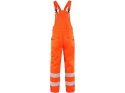 spodnie robocze ogrodniczki odblaskowe Norwich CXS Canis pomarańczowe