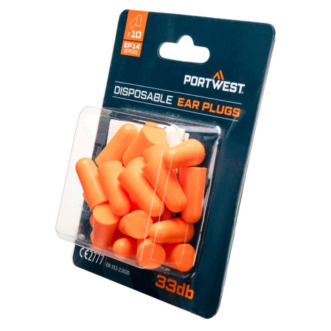 Portwest EP14 zatyczki jednorazowe z pianki PU