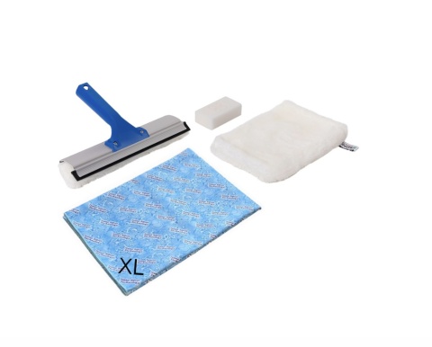 Zestaw do mycia okien (25cm) Raypath niebieski SUNBEAM XL 55x55