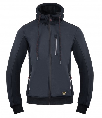 Bluza robocza rozpinana z kapturem Seven Kings PRO Polstar grafitowa